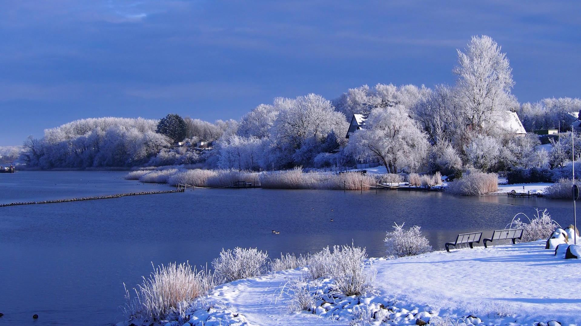 Winterlandschaft Schlei